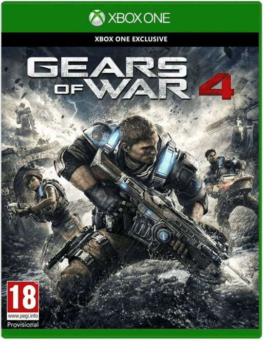 JEU Konsole Microsoft Gears of WAR 4 Xbox One Xbox One Standard Angebot bei HelloDeals