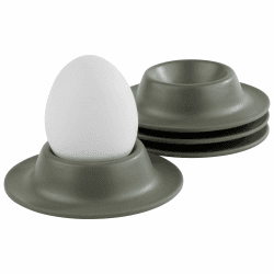 APS 85296 Eierbecher, 8,50 x 8,50, Höhe 4,50 cm, Melamin, grau Grau grau Angebot bei HelloDeals