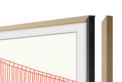 Samsung The Frame Rahmen 55 Zoll (VG-SCFA55TKBXC) in Modern Teak [2021] 55" Teak Angebot bei HelloDeals