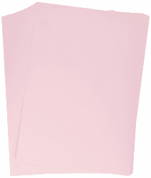 Kangaro - Tonpapier Pastell Rosa DIN A4-160g/m² FSC mix – 50 pack - Briefpapier Bastelpapier DIY Pastell Rosa 160g/m² Angebot bei HelloDeals