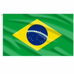 AhfuLife Brasilien Flagge 90 x 150 cm für WM 2026 Deko, 1 Stück Brasilianische Fahne Leuchtenden Farben mit Messing-Ösen, Brasilien Deko Flagge für Nationaltag Fußball Party Bar Drinnen Draußen Deko 150 x 90cm - 1Stück Brasilien Flagge Angebot bei HelloDeals