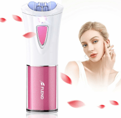 Epilierer Gesichts, Kabellose Epilierer Damen zur Gesichts & Körperhaarentfernung, Elektrischer Mini-Epilierer mit LED-Licht, Bikini Trimmer für die Gesichts Körper Achsel Bikini Bein Pink-21 Angebot bei HelloDeals