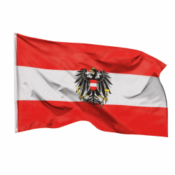 PHENO FLAGS Österreich Flagge 90x150cm mit Adler - wetterbeständige Fahne mit Messingösen, 100% Polyester, robuste Doppelnaht & in lebendigen Farben - ideal für Flaggen-Liebhaber Österreich Adler Angebot bei HelloDeals