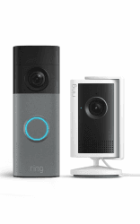 Ring Paket: Videotürklingel Kabel (Neueste Gen.) Retinal 2K & 6x-Zoom + Innenkamera Plus Retinal 2K & 4x-Zoom | Plug-In | Alexa | 30 Tage Gratiszeitraum für Ring-Abonnement Angebot bei HelloDeals