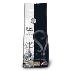 Helmut Sachers Kaffee - De Luxe, Intensität 4/5, 100% Arabica, ganze Kaffeebohnen, 500g DeLuxe 500 g (1er Pack) Angebot bei HelloDeals
