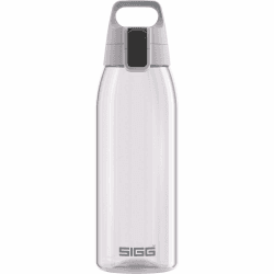 Sigg - Tritan Trinkflasche - Total Color ONE Transparent - Für Kohlensäurehaltige Getränke Geeignet - Spülmaschinenfest - Auslaufsicher - Leicht - BPA-frei - 1L Transparent 1 L Angebot bei HelloDeals