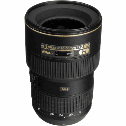 Nikon 16–35 mm f/4G ED VR II AF-S IF SWM Nikkor Weitwinkel-Zoomobjektiv für digitale Spiegelreflexkameras von Nikon, nur Objektiv, schwarz Angebot bei HelloDeals
