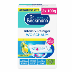 Dr. Beckmann Intensiv-Reiniger Wc-Schaum, Selbstaktivierender Schaum 3x 100 g ( Ein Bild des Artikels zeigt zwei verschiedene Versionen ) 1er Pack 300 g (1er Pack) Angebot bei HelloDeals