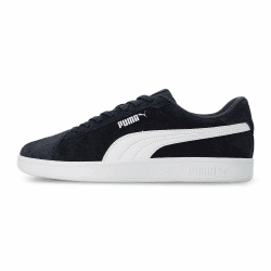 Puma Smash 3.0 L Herren Sneaker Leder 390987 10 schwarz 43 EU Parisian Night Puma White Puma Silver Angebot bei HelloDeals