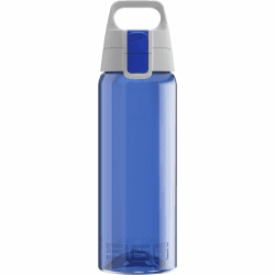 Sigg Total Color Blue Trinkflasche (0.6 L), schadstofffreie und auslaufsichere, leichte und bruchfeste Trinkflasche aus Tritan Blue 0.6 L Angebot bei HelloDeals