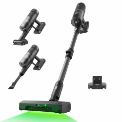 roborock H60 Ultra Akku Staubsauger, 210AW kraftvolle Saugleistung, 90 Min. Maximale Laufzeit, 90° Flexibler Saugrohr, Staubsauger kabellos, Anti-Tangle Bürste für Teppiche, Hartböden, Tierhaare, Auto Schwarz H60 Ultra Angebot bei HelloDeals