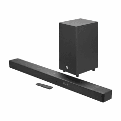 JBL Cinema SB595 3.1.2 Kanal Soundbar mit echtem Dolby Atmos®, kabellosem Subwoofer, 440W Leistung, HDMI eARC, Bluetooth Streaming, Center-Lautsprecher für klare Dialoge, Heimkino-System Angebot bei HelloDeals