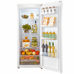 Comfee RCD235WH2EU(E) Kühlschrank, 230L Kühlschrank ohne Gefrierfach, 40 dB leise, LED-Licht, 1–10°C einstellbar, wechselbarer Türanschlag, Mehrfach-Glasablagen, Obst- & Gemüseschublade, Weiß Angebot bei HelloDeals
