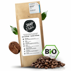 360° Premium Bio Kaffeebohnen 500g - 100% Honduras Hochland Arabica - Köstlich, Mild, Säurearm - Ganze Bohnen für Vollautomat - 360° Rundum Ehrlich Schokolade & Karamell 500 g (1er Pack) Angebot bei HelloDeals