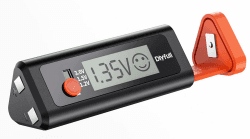 Dlyfull DB2 Digitaler Batterietester mit Lasttest und Magnetkontakt– freihändiger Universal Batterietester für Batterien und Akkus, AAA AA C D 9V & Knopfzellen, Batterieprüfgerät für Haushalt mit Volt Angebot bei HelloDeals