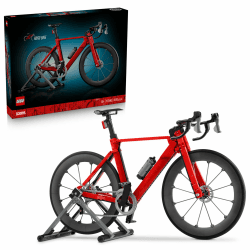 LEGO Icons Rennrad - Modellbau für Erwachsene - inkl. Gummireifen, Schaltwerk und Hinterradständer als Schreibtisch Deko - Geschenkidee für Radsportfans - 11380 Angebot bei HelloDeals