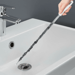 Flexible Abflussreinigungsbürste für Waschbeckenrohr-Haarentfernung und Verstopfungsverhinderung, geeignet für Küche, Bad und Badewanne Angebot bei HelloDeals