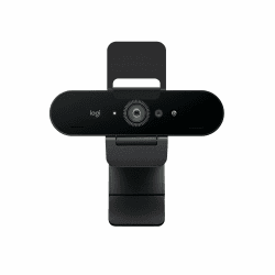 Logitech Brio 4K Webcam, Videogespräche, Mikrofon mit Geräuschunterdrückung, automatische HD-Belichtungskorrektur, Microsoft Teams, Zoom, Google Voice, Meet, PC/Mac/Notebook/MacBook - Graphit Neue Version Angebot bei HelloDeals