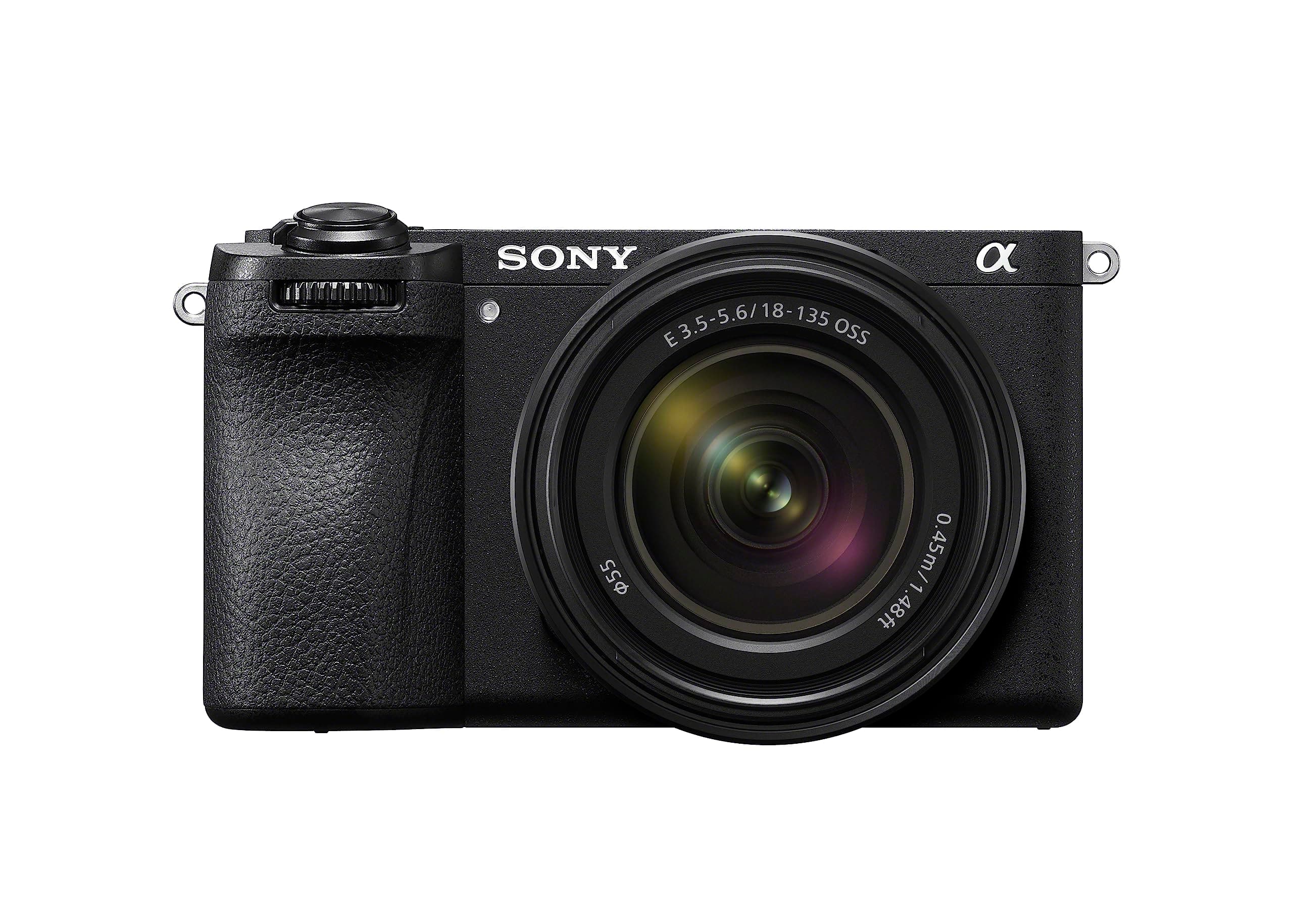 Sony Alpha 6700 Systemkamera (APS-C) mit 18–135mm Objektiv – KI-Autofokus, 5-Achsen-Stabilisierung, 4K 120p Video, Touchscreen, vielseitig für Reise & Content A6700 + 18-135mm Einzeln Angebot bei HelloDeals