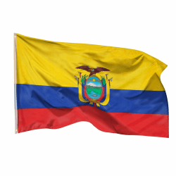 PHENO FLAGS Ecuador Flagge 90x150cm - wetterbeständige Fahne mit Messingösen, 100% Polyester, robuste Doppelnaht & in lebendigen Farben - ideal für Flaggen-Liebhaber Angebot bei HelloDeals