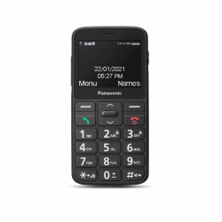 Panasonic KX-TU160EXB 2G, Seniorenhandy ohne Vertrag (SOS-Notruftaste, große getrennte Tasten, 2.3 Zoll TFT-LCD-Bildschirm),Handy für senioren, 2G, Schwarz Angebot bei HelloDeals