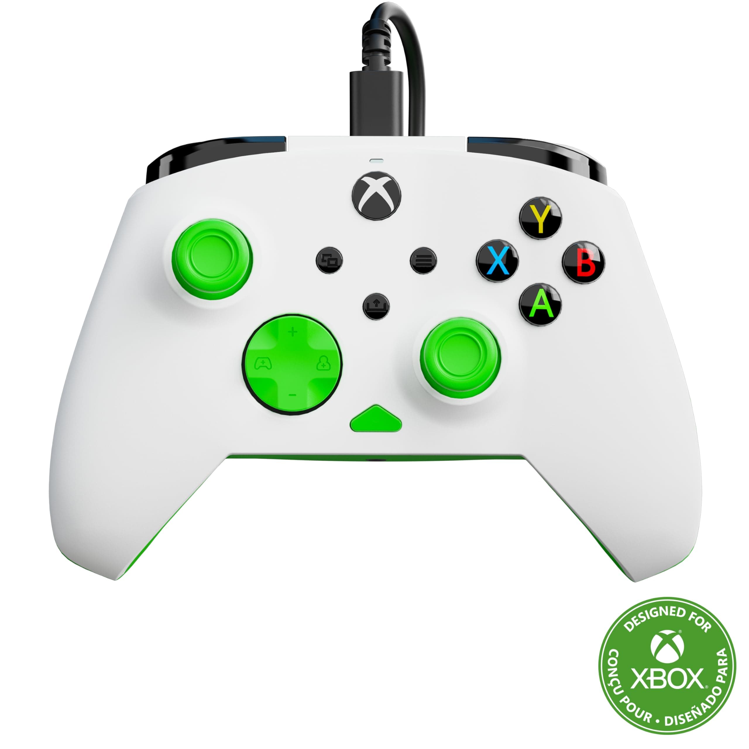 Turtle Beach Rematch Core Weiß/Grün Wired Gaming Controller – Lizenziert für Xbox Series X und S, Xbox One und Windows PCs Angebot bei HelloDeals