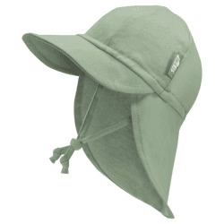 Jan & Jul Sonnenhut aus Baumwolle mit UPF 50+ UV-Schutz für Baby Junge und Mädchen 0-3 Monate Wacholdergrün Angebot bei HelloDeals