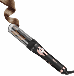 BaByliss Curl Secret Lite - Automatischer Lockenstab, einfaches und schnelles Haarstyling, 5 Heizstufen bis zu 210°C – Schwarz & Roségold, C1031E 19mm – Klassisches Styling (ohne Heißluft) Angebot bei HelloDeals