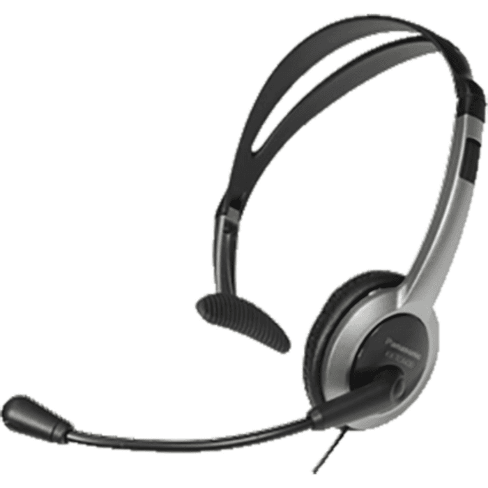 Panasonic RP-TCA430E-S Headset für alle Telefone mit 2,5mm Klinken-Anschluss, Silber/schwarz Angebot bei HelloDeals