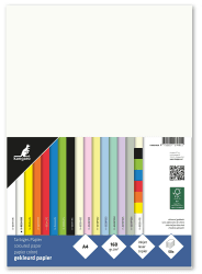 kangaro - Tonpapier Cremeweiß DIN A4-160g/m² FSC mix – 50 pack - Briefpapier Bastelpapier DIY, K-0039-020, 29.7x21x1 Cremeweiß 160g/m² Angebot bei HelloDeals