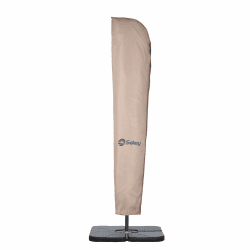 Sekey Sonnenschirm Schutzhülle für Ampelschirm, Abdeckhauben für Sonnenschirme | 265×48/70 cm – 100% Wasserdichter Polyester, UV-Beständig 265cm x 48/70cm Taupe Angebot bei HelloDeals