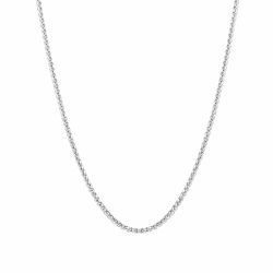 Esrael 2/3mm Silber Weizen/Venetian Edelstahl Kette für Männer und Jungen, Robuste lichtechte Silber Kette Halskette für Anhänger Schmuck Geschenke für ihn 18/20/22/24 Zoll 20Zoll(50cm) 2mm-Weizen Angebot bei HelloDeals