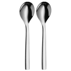 WMF Nuova Müslilöffel Set 2-teilig, 16,5 cm, Joghurtlöffel, Müsli Löffel Cromargan Edelstahl, Teelöffel, Kaffeelöffel poliert spülmaschinengeeignet 20 x 4 x 2 cm Müslilöffel Angebot bei HelloDeals