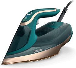 Philips Azur 8000 Serie Dampfbügeleisen - 70 g/min Dauerdampf, 240 g Turbo-Dampfstoß, 3000 W Leistung, OptimalTEMP-Technologie, Grün Opal (DST8030/70) 240 g Dampfstoß 70 g/min Continuous Steam Opalgrün/Gold Angebot bei HelloDeals