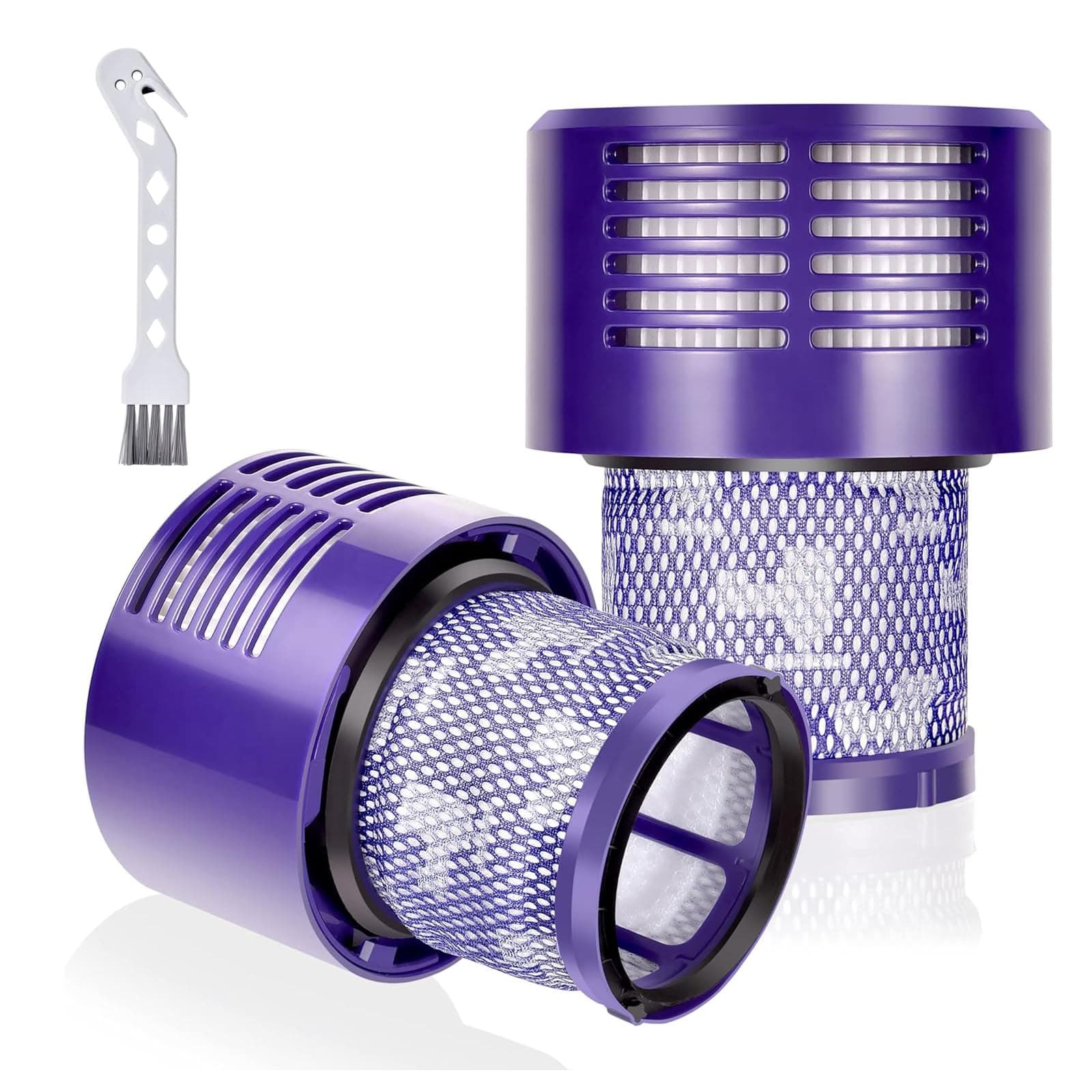 2 Pack Vakuumfilter Ersatz für Dyson V10 Cyclone Serie, V10 Animal, V10 Absolute, Dyson Ersatzfilter Teilenummer 969082-01 V10+2pcs Angebot bei HelloDeals