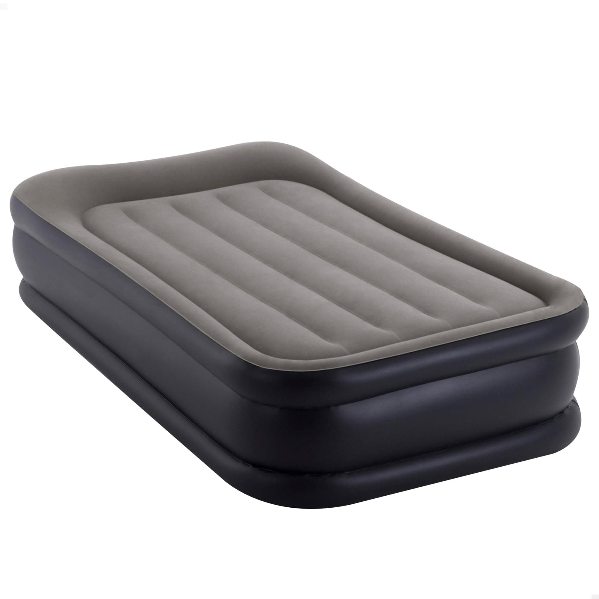 INTEX Dura-Beam Luftmatratze selbstaufblasend Luftbett 99x191x42cm, Aufblasbare Camping Matratze für 1 Personen & Kopfkissen inkl. USB-Luftpumpe, max. 136 KG – Gästebett selbstaufblandes Bett (64132) Angebot bei HelloDeals
