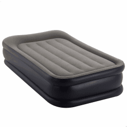 INTEX Dura-Beam Luftmatratze selbstaufblasend Luftbett 99x191x42cm, Aufblasbare Camping Matratze für 1 Personen & Kopfkissen inkl. USB-Luftpumpe, max. 136 KG – Gästebett selbstaufblandes Bett (64132) Angebot bei HelloDeals