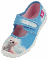 Beck Mädchen LilyHausschuh 33 EU Hellblau Angebot bei HelloDeals