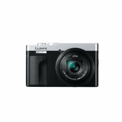 Panasonic LUMIX DC-TZ99E-S Kompakte Travel Zoom Kamera, Leica DC-Objektiv, 30-facher Zoom, 24-720mm, 20,3 MP, OIS, 4K 30p Video, 7,6cm klappbarer Monitor, WLAN, Bluetooth, Silber Angebot bei HelloDeals