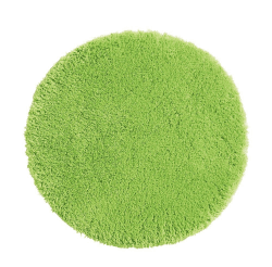 PANA® Runde Badematte Hochflor (Ø 71 cm) • Badteppich rund aus weichen Mikrofasern • Saugstark & waschbar • Runder Duschvorleger, Badvorleger, Badezimmerteppich rund • Farbe: Grün rund 71 cm Grün Angebot bei HelloDeals