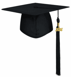 GraduatePro Doktorhut 2026 Abschluss Hut Bachelor Master Abitur Uni Akademiker Schuluniformen Studentenhut Studienabschluss Kappe Hüte 12 Farbe Schwarz Angebot bei HelloDeals