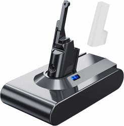 Verbesserter V8 8.0Ah/8000mAh SV10 Akku 215681 Ersatz kompatibel für Dyson V8 /Absolute/Motorhead/Fluffy/SV10 für Dyson Akku Handstaubsauger Li-Ion 967834 05 Gray V8 Angebot bei HelloDeals