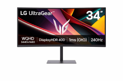 LG Ultragear™ 34G630A-B.AEUQ (34 Zoll) 21:9 Curved WQHD VA Gaming-Monitor, 240Hz, AMD FreeSync™ Premium, DisplayHDR™ 400, 2X HDMI 2.1, Schwarz 34 inches Black 1ms GtG 240Hz Angebot bei HelloDeals
