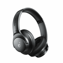 soundcore by Anker Q20i kabelloser Bluetooth Over-Ear-Kopfhörer mit Hybrid Active Noise Cancelling, 40h Spielzeit im ANC-Modus, Hi-Res Audio, tiefer Bass, Personalisierung per App Schwarz Angebot bei HelloDeals