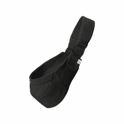 Ergobaby Upsie Sling Babyhüfttrage, Ergonomische Hüfttrage für Babys und Kleinkinder ab 6 Monaten (7,7-20,4 kg), spontanes Wechseln zwischen Laufen und Getragenwerden, Onyx Black Angebot bei HelloDeals