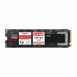 Samsung 9100 PRO NVMe M.2 SSD, 4 TB, PCIe 5.0, 14.800 MB/s Lesen, 13.400 MB/s Schreiben, Interne SSD für Gaming, Videobearbeitung und AI, Schwarz, MZ-VAP4T0BW 4 TB 9100 PRO Angebot bei HelloDeals
