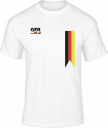 Deutschland Trikot WM 2026 - T-Shirt Herren & Damen - Germany Fußball - Fanartikel Weltmeisterschaft M Weiß Angebot bei HelloDeals