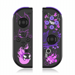 Mhwlhbx Ersatz L/R Switch Controller mit Switch/Lite/OLED-Konsole, Wireless Switch joycons unterstützt Dual Vibration, 6-Achs-Gyro, Wecken, Screenshot-Viola Angebot bei HelloDeals