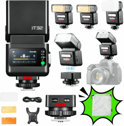 Godox iT32 X5L TTL Kamerablitz mit X5 L Funkauslöser für Leica, Magnetisch Abnehmbar, Sofortiger On/Off-Kamera-Wechsel, Touchscreen, HSS 2.4G Wireless Trigger, GN18 1,5s Ladezeit für Leica SL2/M10/Q2 for Leica Angebot bei HelloDeals