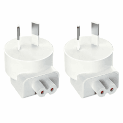 2 Stücke Reiseadapter Europa auf CN, AC Adapter US Stecker, MacBook Netzteil,Ladegerät Konverter Ersatzanschluss, MejaRizon CN Stecker für Apple Netzteil Kompatibel mit MacBook, iPad,iPod, iPhone Angebot bei HelloDeals